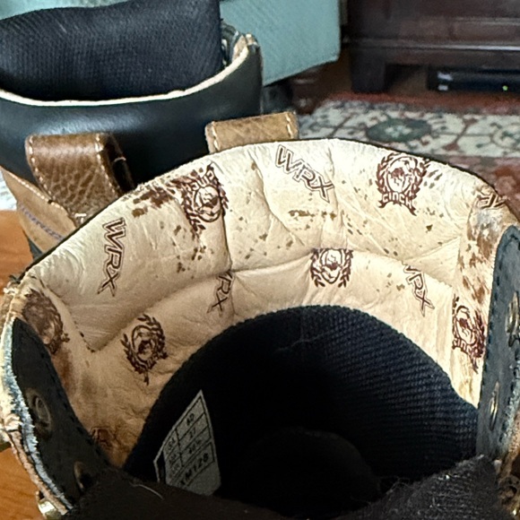 Cinch Brown and Black Leather Boots Size 8D main image 6